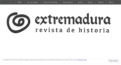 Desktop Screenshot of extremadurarevistadehistoria.com